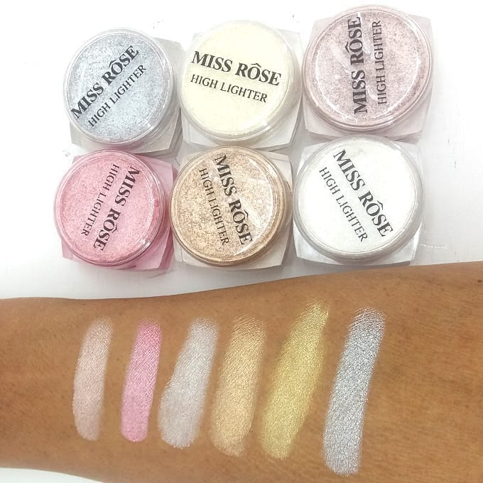 pack of 1 mini eyeshadow and highlighter 6 amazing diffrent shades