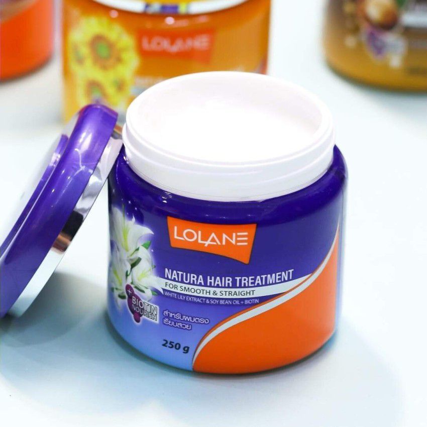 lolane Hair Treatment For Smooth & Straight Hair mask