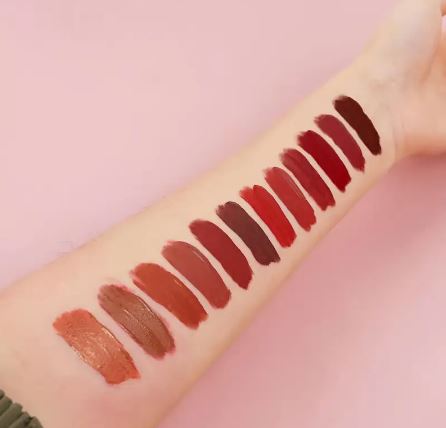 12Pcs Matte Nude Liquid Waterproof Lip Gloss