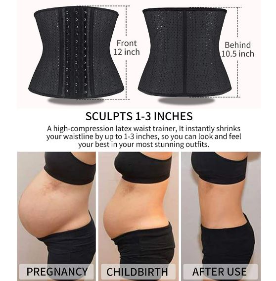 Women Body Shaper Waist Trainer Bodyshaper Reducer Slimmer Tummy Invisible Body Shaper Stomach Ladies Modeling Slimming Belt