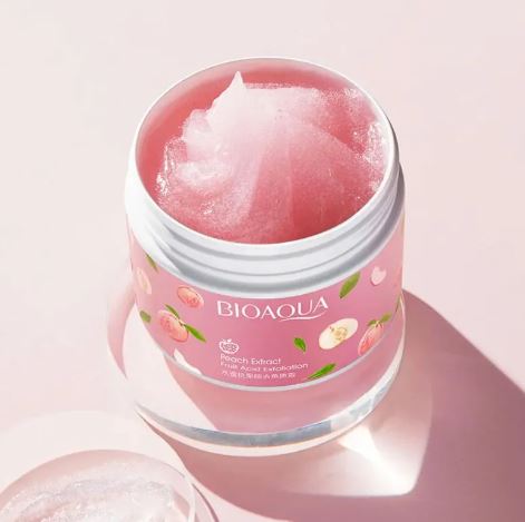 Bioaqua Peach Glowing moisturizer peeling cream 140g