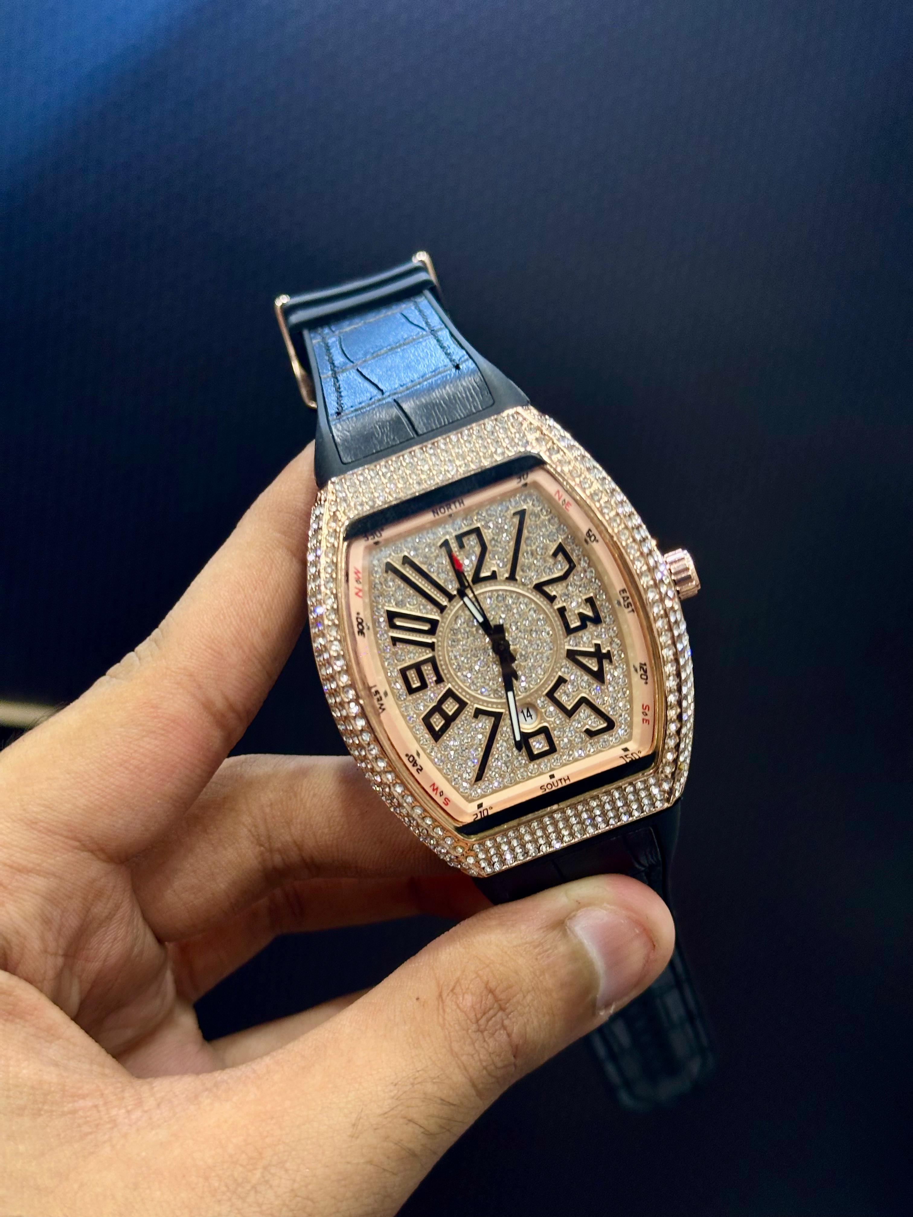 Franck Muller Vanguard Men's Black Watch